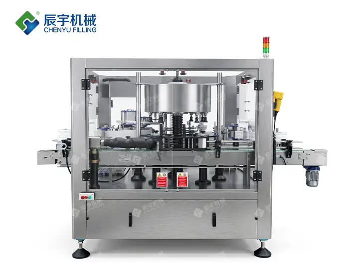 为什么热熔胶贴标机适用于灌装生产线