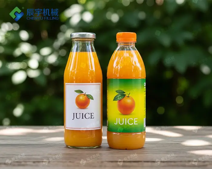 PET瓶与玻璃瓶果汁：灌装机选型指南