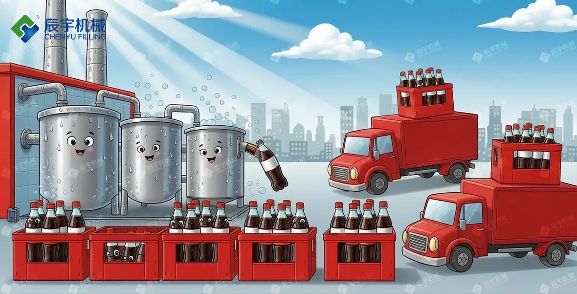 可口可乐是如何生产的?碳酸软饮料背后的工业工程-1 可口可乐是如何生产的?碳酸软饮料背后的工业工程-1